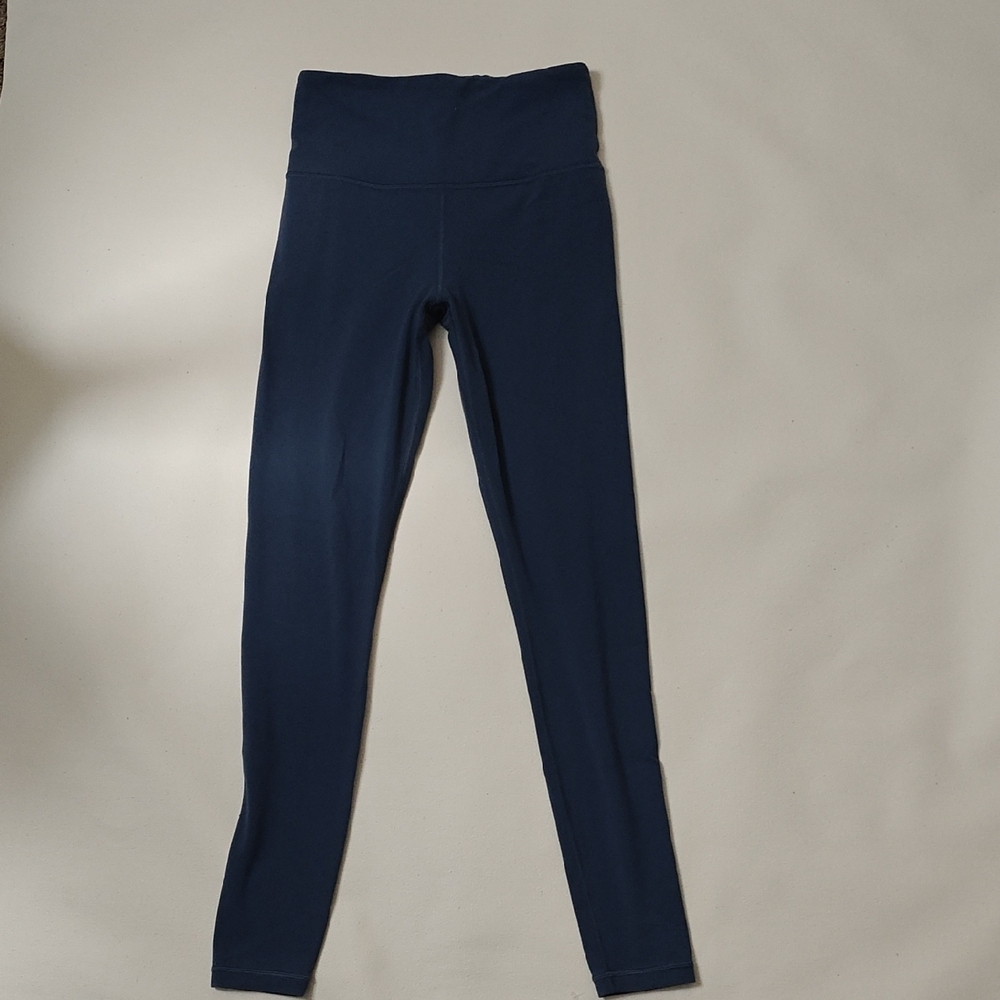 Athleta Ultra High Rise “Elation” Leggings in Deep Blue